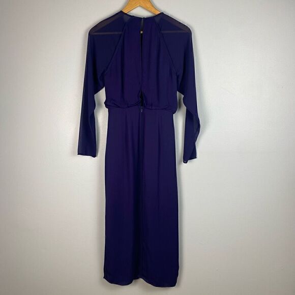 Reiss Mylee Keyhole Neck Midi Dress - Picture 5 of 11